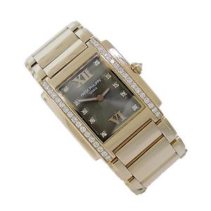 Patek Philippe Veinte 4 24 en 18k Oro Rosa W/ Bisel Con Diamantes 4910/11R