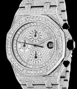 Audemars Piguet Royal Oak Offshore Steel Full Diamond Set 25721ST.OO.1000ST.08