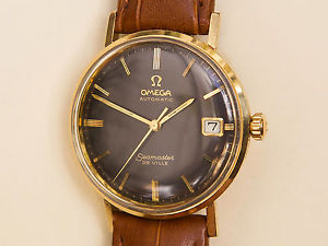 AWESOME OMEGA SEAMASTER DE VILLE 1966 Original Black Dial C. 563 Gold F. Vintage