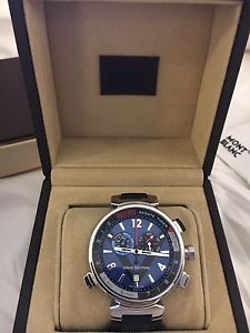 LOUIS VUITTON TAMBOUR REGATTA NAVY 44 AUTHENTIC - NEW - TWO WATCH BANDS