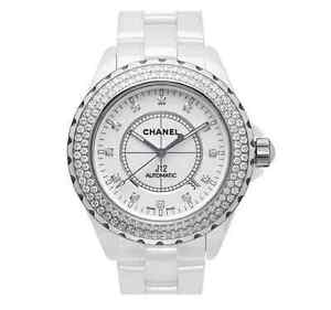 AUTHENTIC CHANEL J12 42MM WATCH- H2013- HARRODS RECEIPT - RRP £12,400.