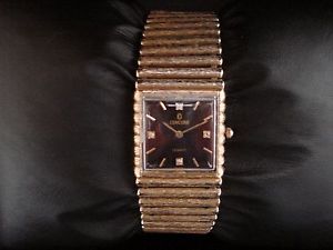 CONCORD: VINTAGE 14k SOLID GOLD MEN'S WATCH INCLUDING DISPLAY BOX
