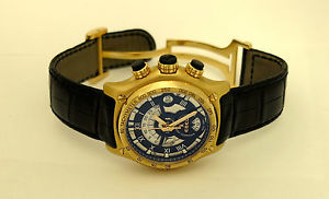 Ebel Men`s 1911 BTR139 Chrono 18K Rose Gold Watch LIMITED EDITION COMPLETE MINT