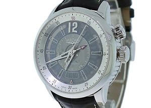 Vulcain Anniversary Heart Automatic Cricket Alarm Stainlesss Steel Watch