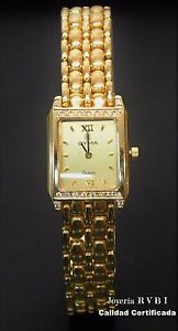 Reloj ORO amarillo de 18kts con DIAMANTES. Marca CYMA
