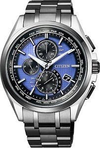 New CITIZEN Wrist Watch LIGHT in BLACK 2,200 Limited AT8044-72L Men's JAPAN