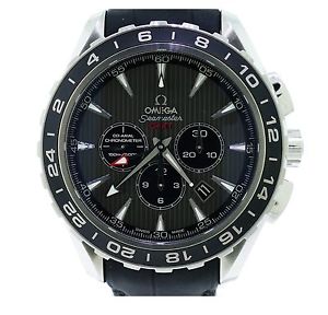 Nuevo Omega Seamaster GMT Aqua Terra Reloj Acero Inoxidable 231.13.44.52.06.001