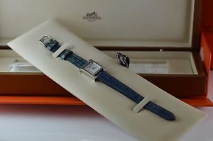 AUTH Hermes Heure HH1.190 Diamond and Mother of Pearl Ladies Watch