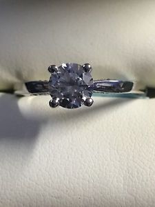 Tacori 18kt White Gold Diamond Engagement Ring Mounting