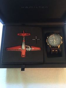 Hamilton Khaki X-Wind Chrono Men's Watch Rose Gold Limited Edition
