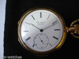 Jules Jurgenson Copenhagen 18kt Minute Repeater Circa 1890's