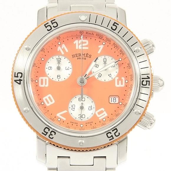Used[C] Watch Hermes CL2.916 Clipper Diver Chronograph Quartz P6W