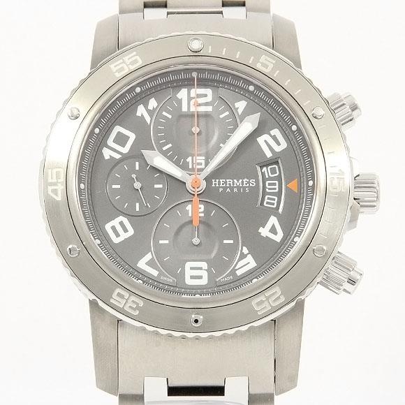 Used[B] Watch Hermes CP2.941 Clipper Diver Chronograph mechanic SSxT J2K