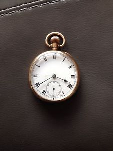 Stunning Elegant And Beautiful 1920's Swiss Pocket Watch 9 Ct Rose Gold