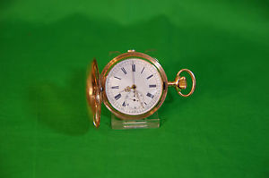 Antique 36-Jewel 56mm 14K Rose Gold Minute Repeater Pocket Watch