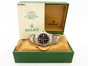 ROLEX EXPLORER II REF 16570 VETRO ZAFFIRO AUTOMATIC 40 MM SCATOLA E GARANZIA