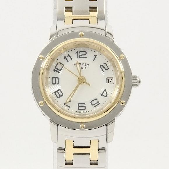 Used[B] Watch Hermes CP1.220 Clipper Classic Combi Quartz C0G