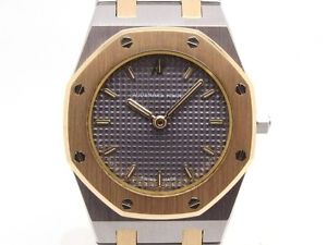 Used[A] Watch Women AUDEMARS PIGUET Royal Oak quartz gray YG / SS N3Y