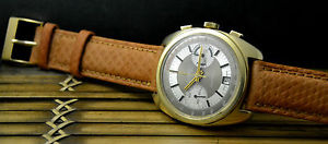 very rare EBERHARD CONTODATE VINTAGE CHRONOGRAPH WATCH UHR MONTRE CAL. 325-2