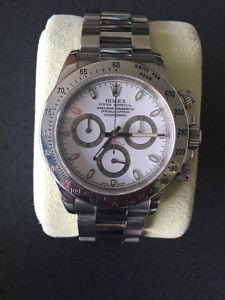 rolex daytona acciaio