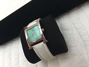 Hermes H Heure Hour Damen Uhr in Stahl