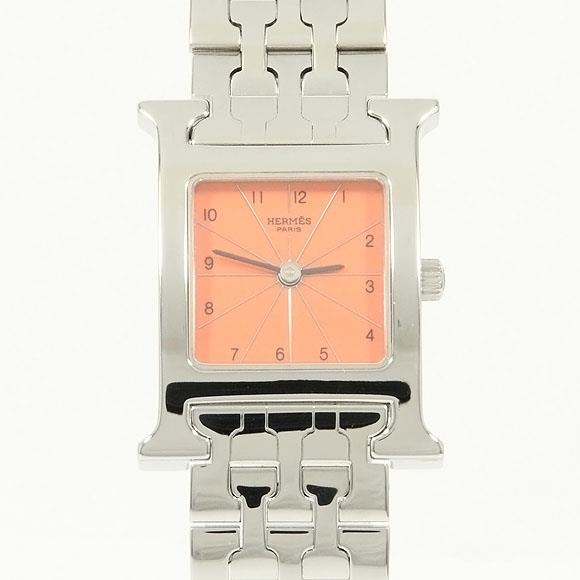 Used[B] Watch Hermes HH1.210 H Watch Quartz Orange Arabic B2B
