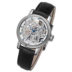 EPOS DAMEN-ARMBANDUHR 34MM ARMBAND LEDER SCHWARZ AUTOMATIK 4390.155.20.20.15 image 1