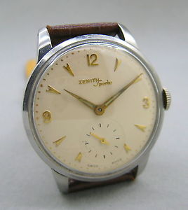 ZENITH-SPORT 17 Jewels Hand-winding Men's Watch