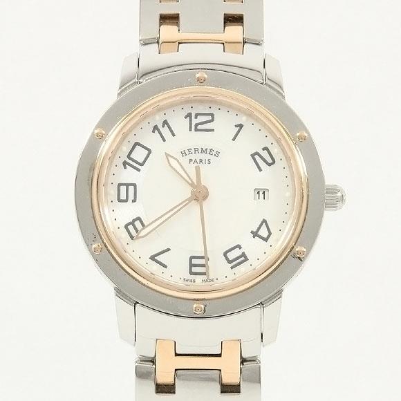 Used[B] Watch Hermes CP1.321 Clipper Classic PG Combi Quartz M1J