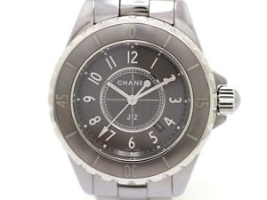 Used[B] Watch Women CHANEL J12 Chromatic H2978 quartz gray Titanium ceramic G8H