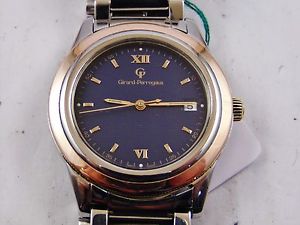 orologio girard perregaux GP 90 Ref. 1000 automatico acciaio e oro rosa uomo