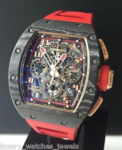 RICHARD MILLE RM011 LOTUS NTPT ROSE GOLD SPECIAL EDITION DISCONTINUED BRAND NEW