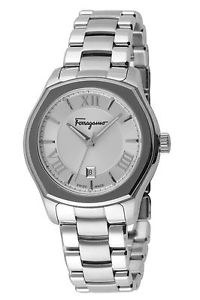 Ferragamo Men's Lungarno FQ1940015 Silver Stainless Steel Date Watch