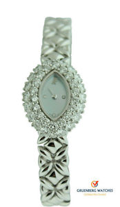 Audemars Piguet 18k White Gold Diamond Bracelet Watch