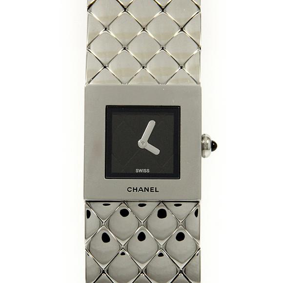 Used[B] Watch Chanel H0009 Matorasse Quartz Black With our original BOX W8V