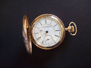 Scarce 18s Waltham Grade 45 Non Magnetic Model 1892 Hunter Pocket Watch