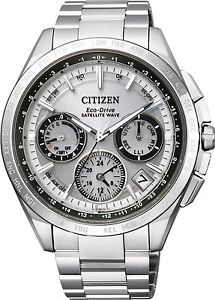 New!! CITIZEN ATTESA Eco-Drive GPS SATELLITE-WAVE F900 CC9010-66A EMS Speedpost
