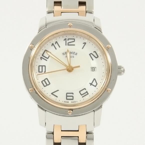 Used[B] Watch Hermes CP1.321 Clipper Classic PG Combi Quartz A2A