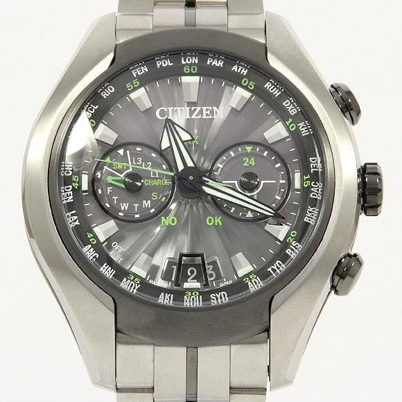 Used[B] Watch Citizen Promaster satellite wave solar Quartz Gray T0W