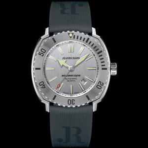 JeanRichard Aquascope Men's Automatic Watch 60400-11E201-FK2A Retail $3,200