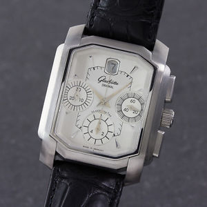 GLASHÜTTE ORIGINAL SENATOR CHRONOGRAPH KARRÉE 39-32-06-04-04 VP: 7900,- EURO