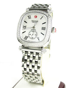 0.58 ct Ladies Diamond Michele Caber Isle Stainless Steel Watch