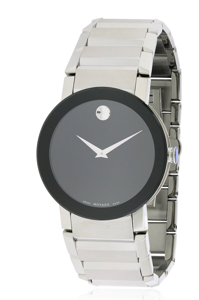 Movado Mens Sapphire Watch 0606092