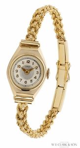 Laco 14ct Yellow Gold Mechanical Wristwatch