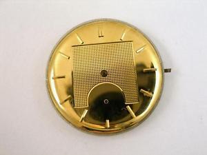 MOVADO 18K MIRROR DIAL AND MOVEMENT 1950IES AUTOMATICCALIBER  FOR PARTS