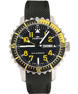FORTIS Aquatis Marinemaster Swiss Auto Day/Date watch 200m WR 42mm  670.24.14 LP