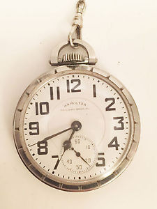 Hamilton RR Railroad Railway Special 21 Jewel Antique Vintage Pocket Watch