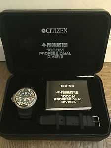 Citizen Promaster 1000 Meter Pro Driver NH6931-06E Wrist Watch for Men NEW