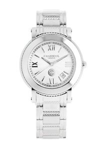 Charriol Parisii Large, 42mm Steel Bracelet P42S.P42.001