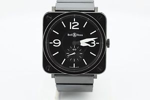 Bell & Ross BRS-98 Ladies Black Ceramic on Bracelet